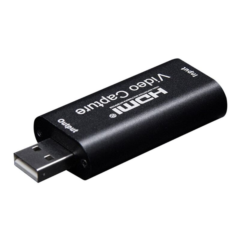 Mini video capture card usb 2.0 hdmi-kompatibel video grabber optageboks til  ps4 spil dvd