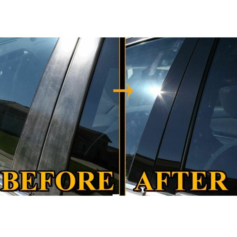 Auto Deur Pijler Trim Vervanging Set Onderdelen Exterieur Zwarte Glossy Voor Bmw 5 Serie F10