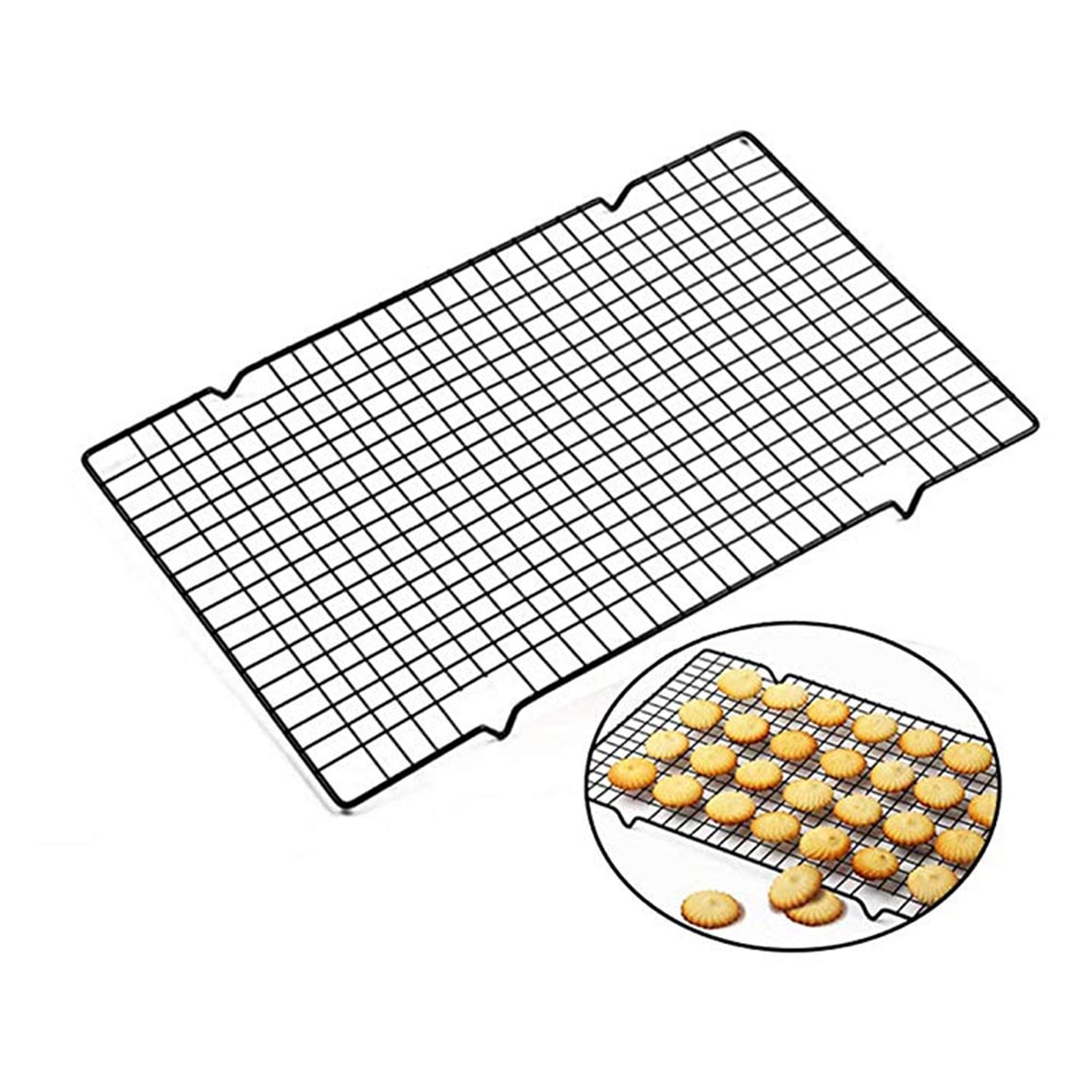 Anti-aanbak Metalen Taart Koeling Rekken Bakken Rack Grid Netto Bakplaat Cookies Koekjes Brood Drogen Stand Cooler Holder Bakken Tool