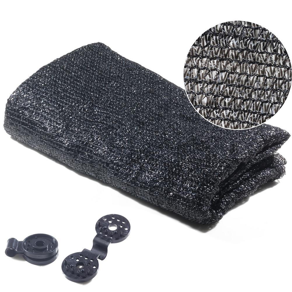 Sunblock Shade Cloth Cover Anti-Ultraviolet Black Sunshade Net Black Sun Mesh Sunshade Mesh Sunshade Cloth UV Screen