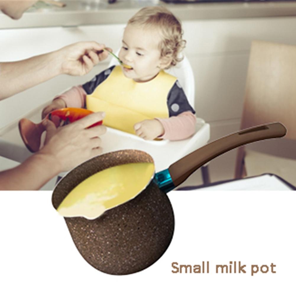 Anti-broeien non-stick Koffie Melk Pot Mini Koffiekopje Voedingssupplement Servies Keramische Gecoat Kleine Melk Pot keuken Tool 20E