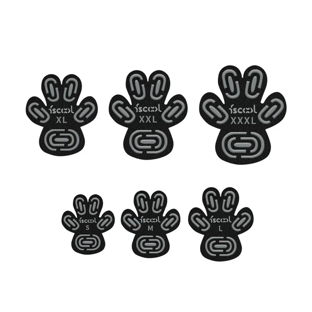 Almohadillas para dedos de los pies de perro, protectores de patas que proporcionan tracción del pie para perros mayores en suelos deslizantes, Ideal para protección de pavimiento en , 4 Uds.