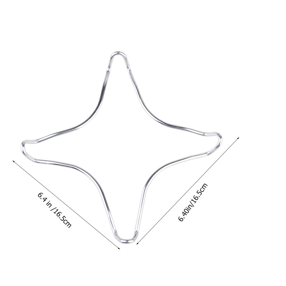 Practical Gas Stove Stand Stainless Steel Gas Stove Rack Durable Small Pan Support Rack for Home Kitchen