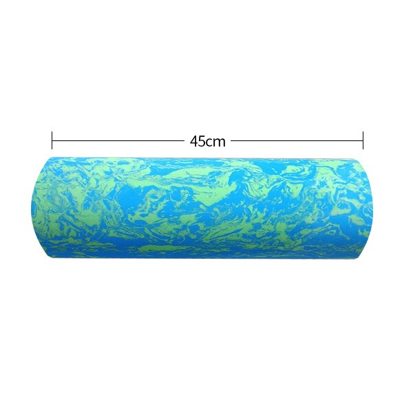 45/60CM Iridescent Cloud Yoga Foam Roller Pilates Block High-density Floating Roller GYM Fitness Body Massage Roller: Red