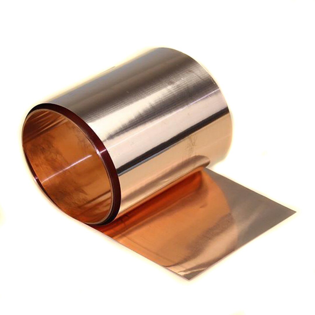 1 Roll 0.1*100*1000Mm 33ft 39 "99.9% Zuiver Koper Cut Metal Sheet Folie Roll Tape