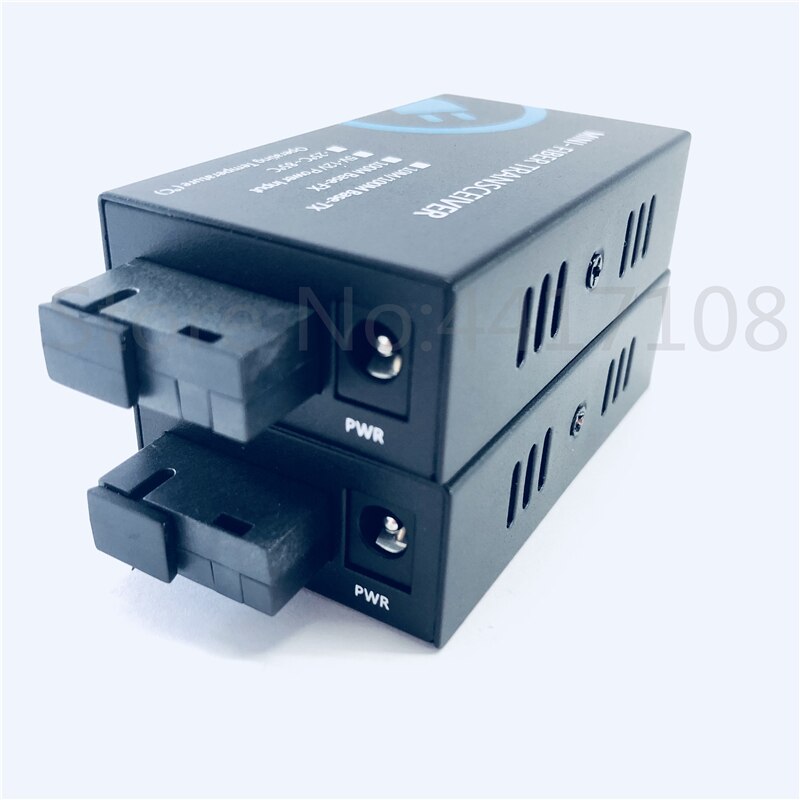 1 Paar 10/100M Fast Ethernet Switch Converter 20Km Ethernet Fiber Optische Media Converter Single Mode 2 * RJ45 En 1 * Sc Fiber Poort