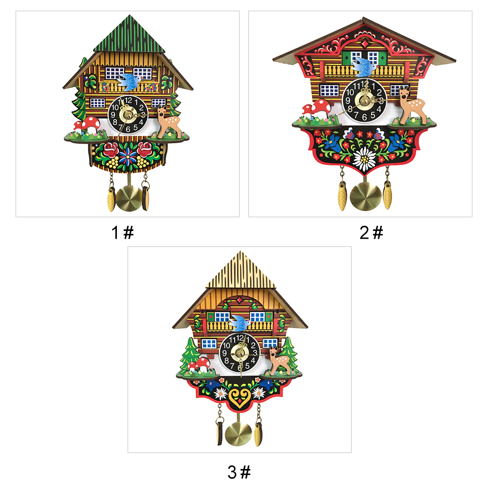 Koekoeksklok Boomhut Wandklok Kunstenaar Thuis Exquise Vakmanschap Art Retro Decoratie