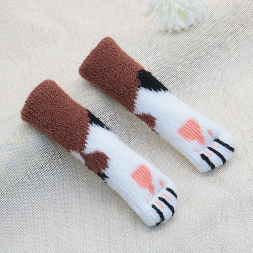 4Pcs Door Handle Sleeve High Elasticity Door Handle Protector Home Not Easy to Fall Off Reusable Thickening Door Handle Cover