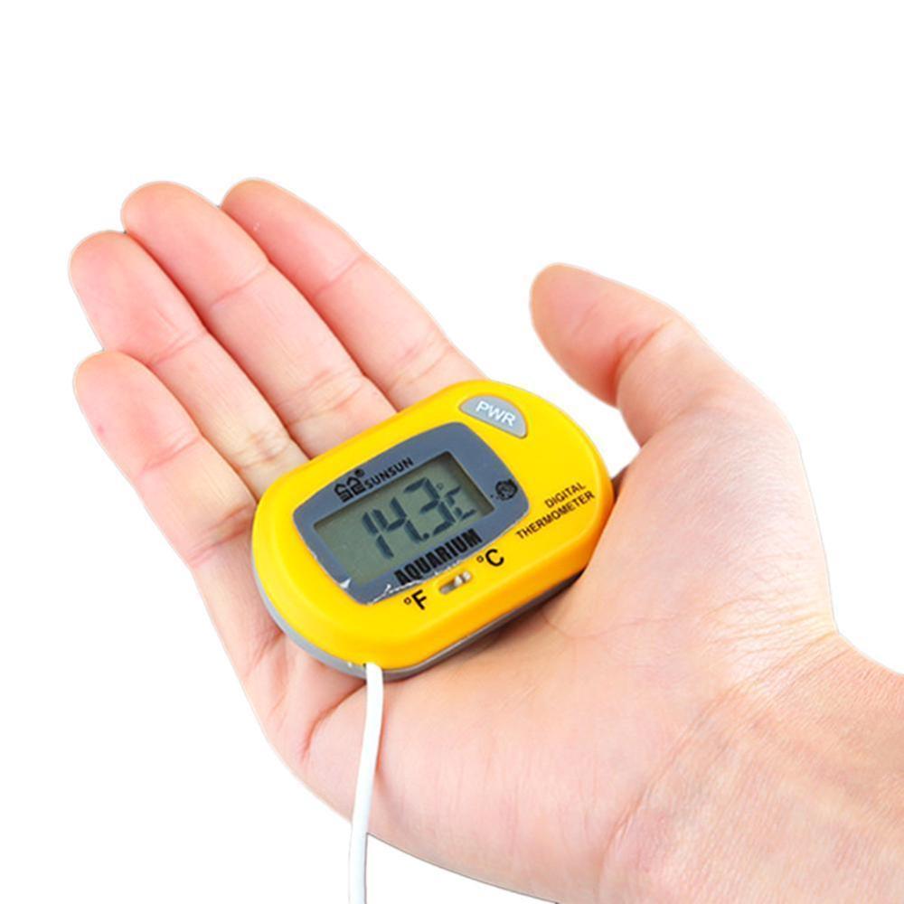 Mini Digitale Vochtigheid Meter Thermometer Hygrometer Sensor Gauge Lcd Temperatuur Koelkast Aquarium Monitoring Display Indoor