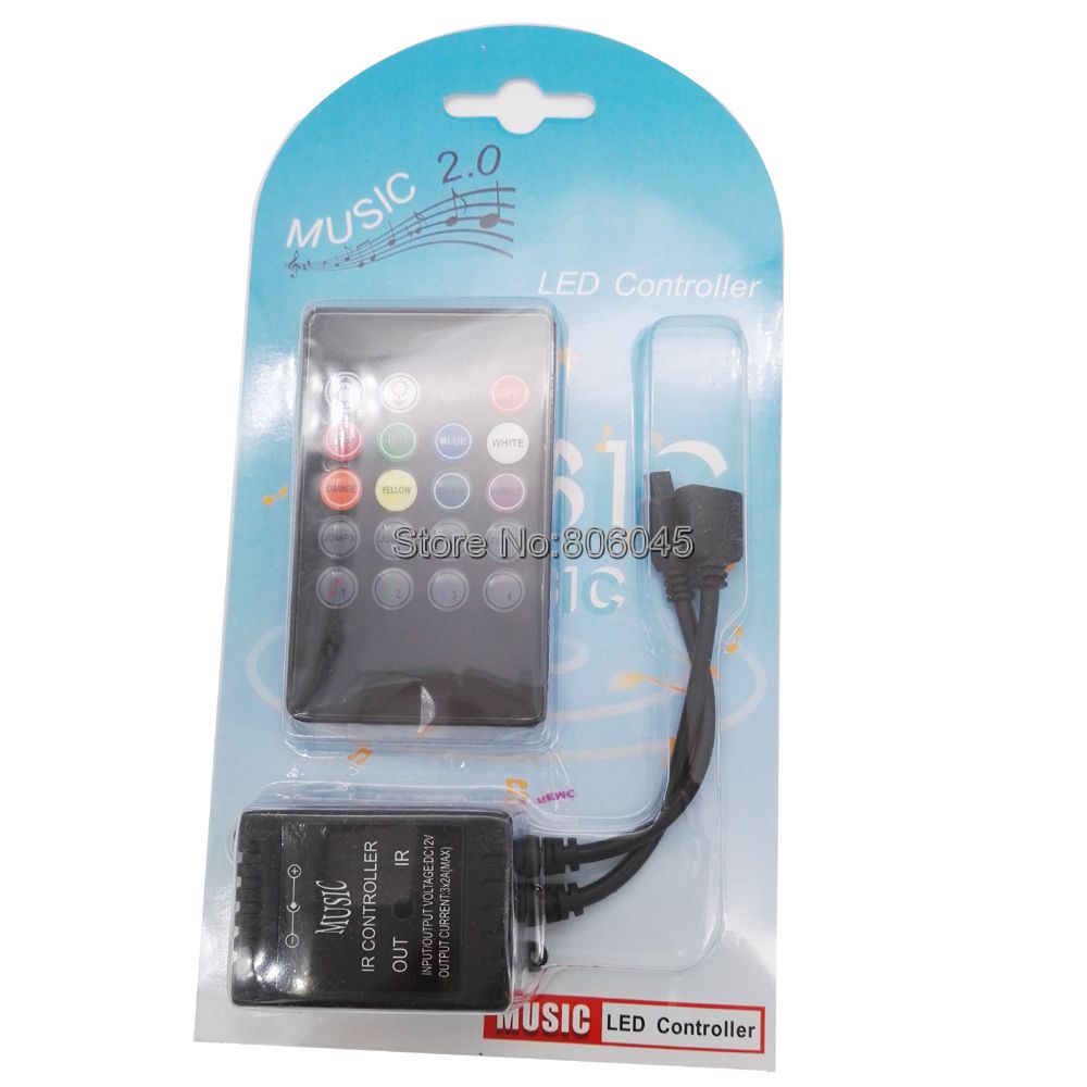 DC12V 6A 3x2A Mini Music Sound Sensor Led Rgb Cont... – Vicedeal