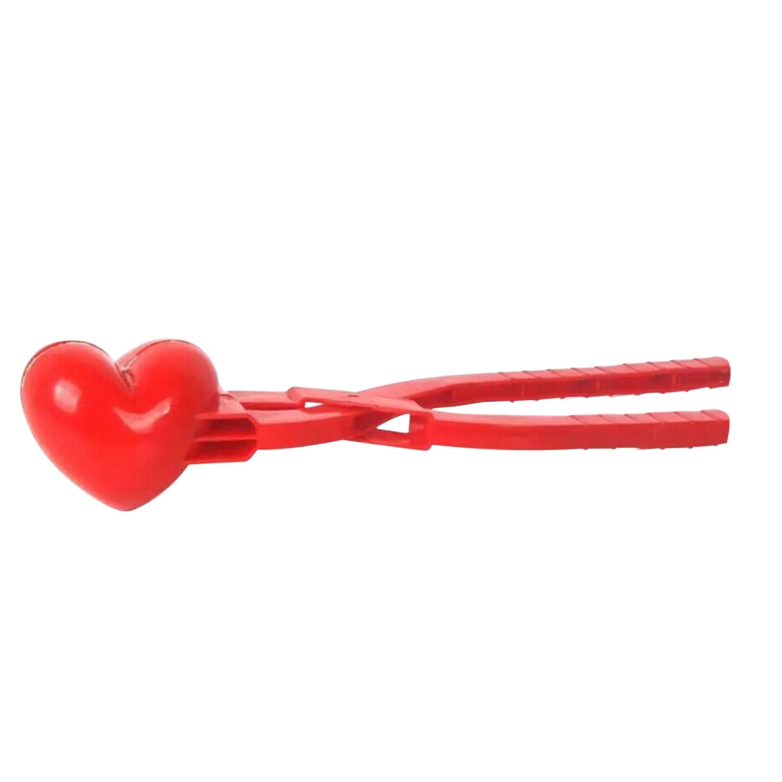 Speelgoed Sport Creatieve Sneeuw Sneeuwbal Maker Clip Maker Rode Liefde Hartvormige Sneeuw Zand Mold Tool Winter Kid Valentijnsdag Game