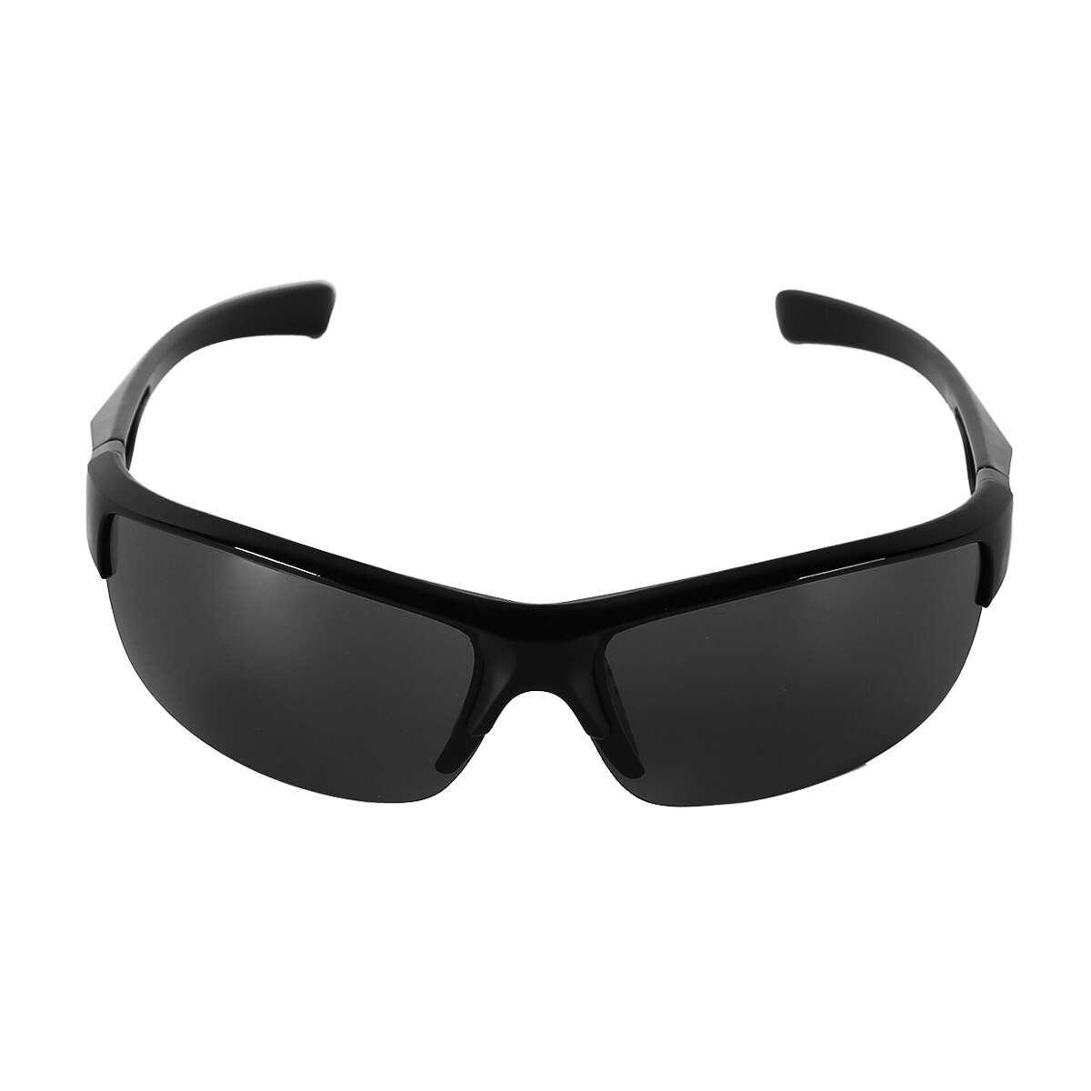 Lunettes de soleil de sport tendance pour hommes et adultes avec monture ultra-légère, parfaites pour le baseball, la conduite, la pêche, le golf, la course à pied: Noir gris
