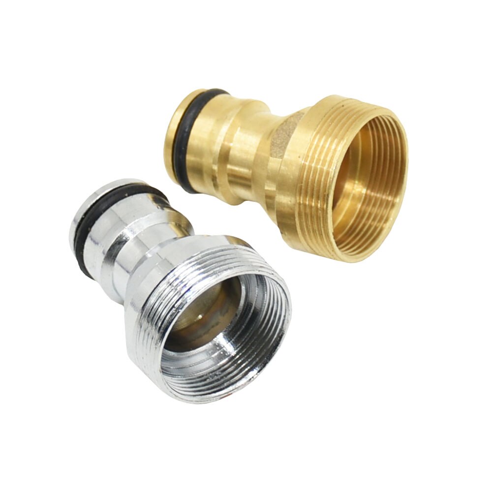 Brass Female M22 M24 Male To 5/8" Faucet Connector Garden Tap Quick Connector For Bathroom Faucet Copper Fittings