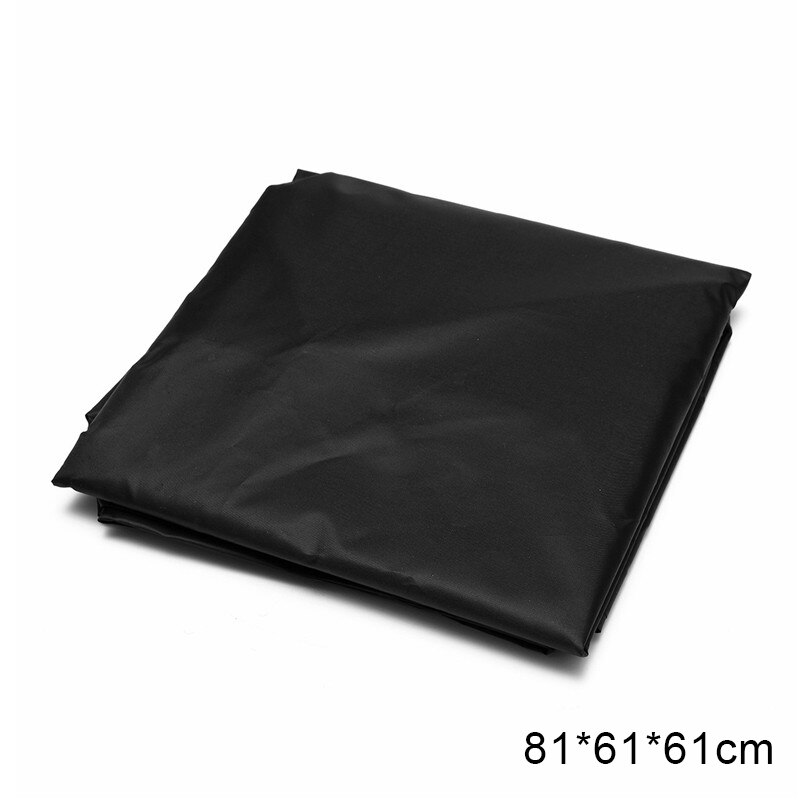 Waterproof Universal Generator Cover Wind/UV Resistant 210D Oxford Cover Black JA55: 81cm