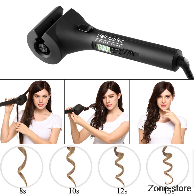 Lcd Automatische Haar Krultang Magic Krultang Vrouwen Wave Hair Styling Tools Keramische Verwarming Anti-Perm Curl Styler voor Lady