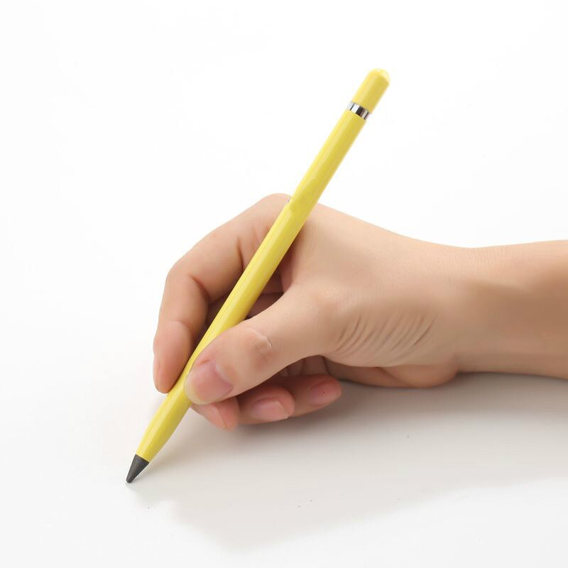 Full Metal Wear-resistant Eternal Pencil Without Ink Ink-free Old Immortal Metal Pencil Student Pen: 02