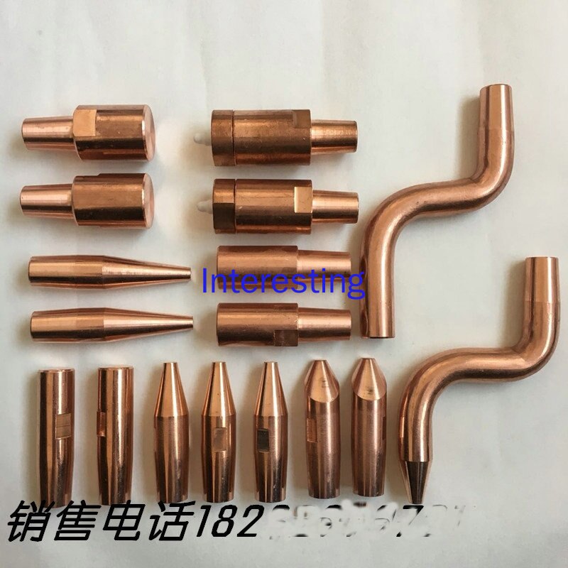 Puntlassen Machine Accessoires Butt Lasmachine Accessoires Volledige Specificaties Spot Laskop 13*50Mm