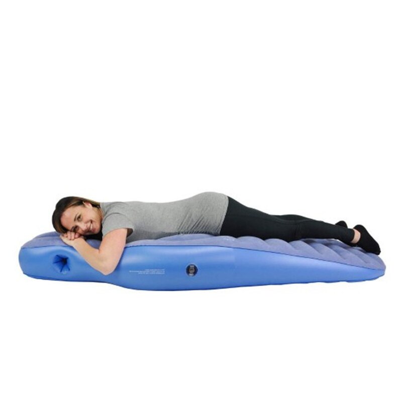 Yoga matt Für Schwangere Frauen Komfortable Beflockung PVC Aufblasbare Matratze Mit See ÜSpund Zu Hause Sport Fitnessstudio Fitness Pilates Pads