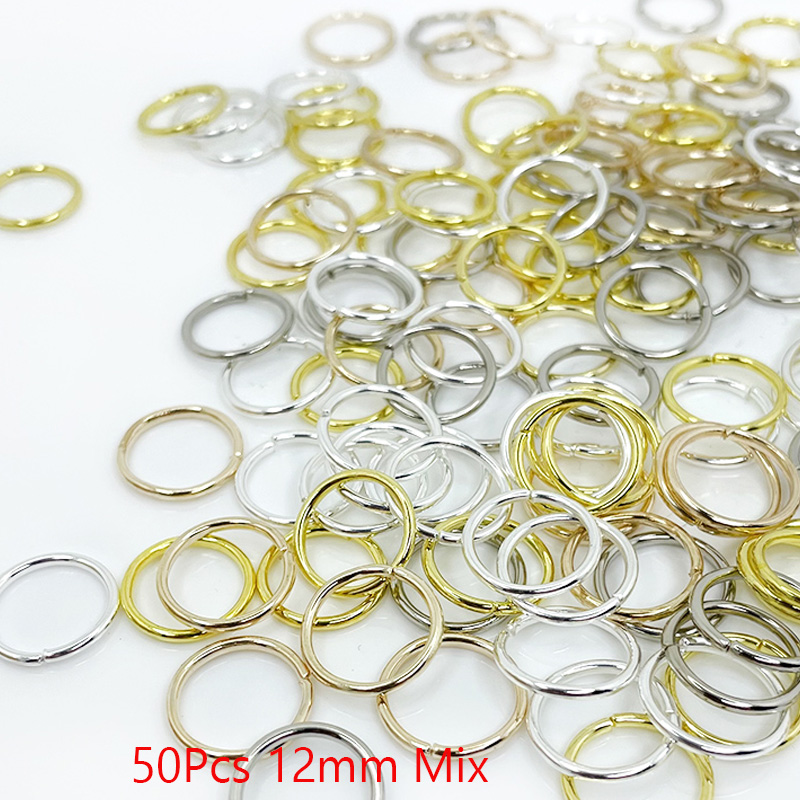 Anneaux de cheveux Dreadlocks 10-16mm, 10 à 50 pièces, accessoires Clips pour femmes, filles et enfants, perles de cheveux, tresses circulaires, style couleur or argent