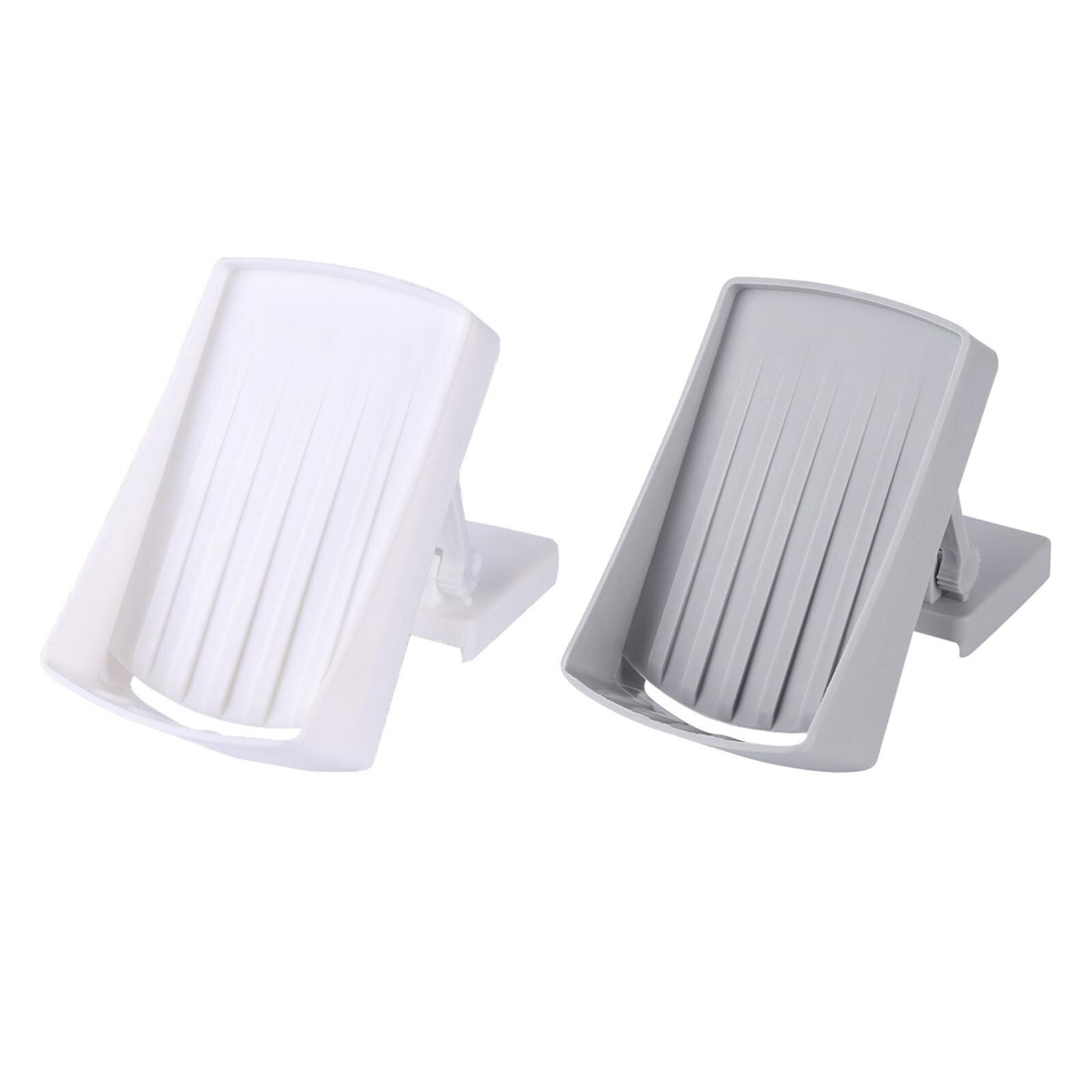 Soap Dishes with Slotted Drain Soap Saver for Countertop Bath Soap Container