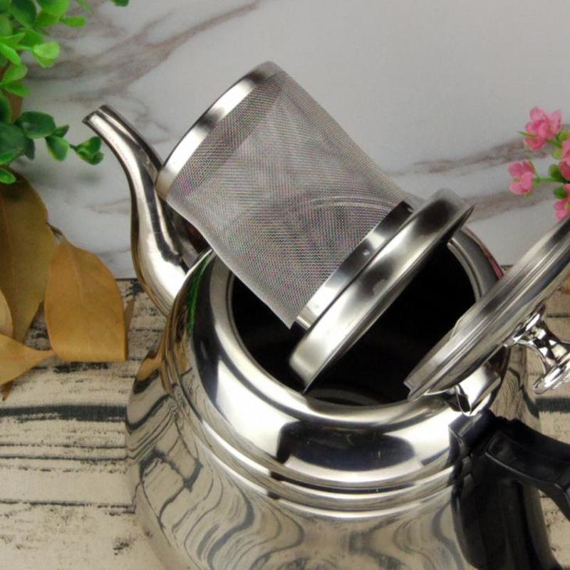 Edelstahl Teekanne Restaurant Filter Teekanne Edelstahl Teekanne Wasserkocher Filter Teekanne Induktion Herde Verdickung Kochen