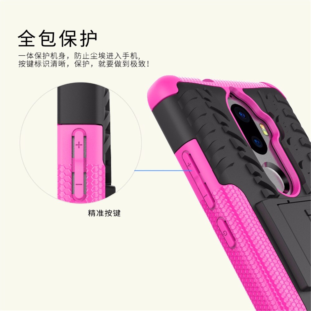 Hoesje voor lenovo  k8 , hybride schokbestendige behuizing van tpu + pc, telefoonstandaard, hoesje voor lenovo  k8 plus, hoesje voor lenovo  k8 note, telefoonhoesjes