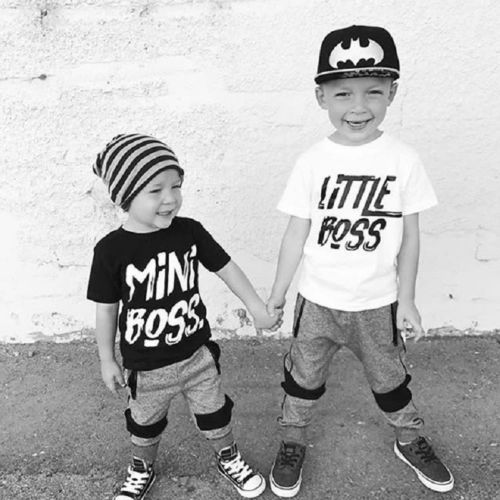 Neue lässig Neugeborenen Kleinkind freundlicher Baby Jungen Sommer knapp T-Shirt Spitzen Abschläge Hosen Kleidung 2 Stck Outfits Kleidung 1-6Y