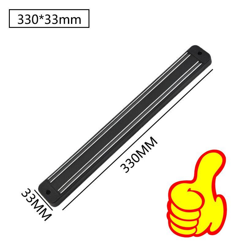 Powerful Magnetic Stainless Steel Magnetic Knife Block Wall-mounted Kitchen Magnet Magnet Convenient and Practical Knife Holder: 330MM X 33MM