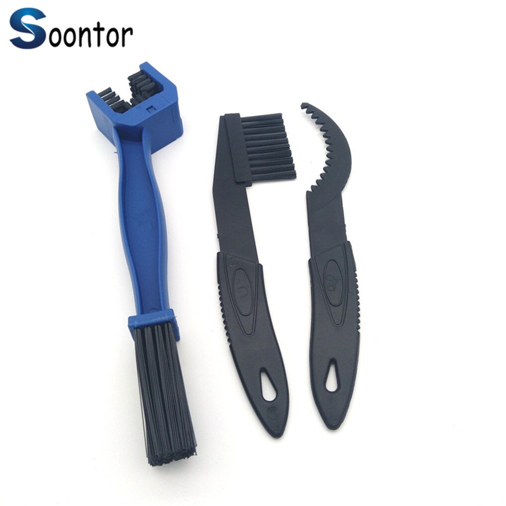 Motorcycle bike Chain Gear Scrubber Cleaner Brush Tools For KTM Bajaj PulsaR 200 NS 1190 AdventuRe R 1050 RC8 Duke