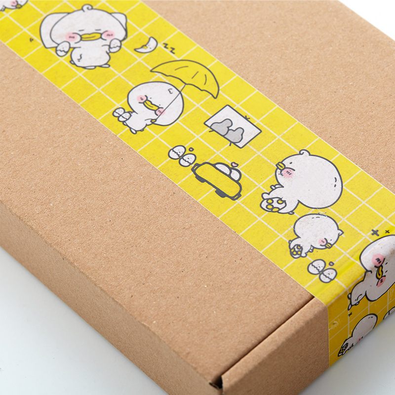 4.8Cm 100M Cartoon Leuke Plakband Hoge Sterkte Hoge Viscositeit Diy Cadeau Verpakking Tape Decoratie Carton Sealing Tape