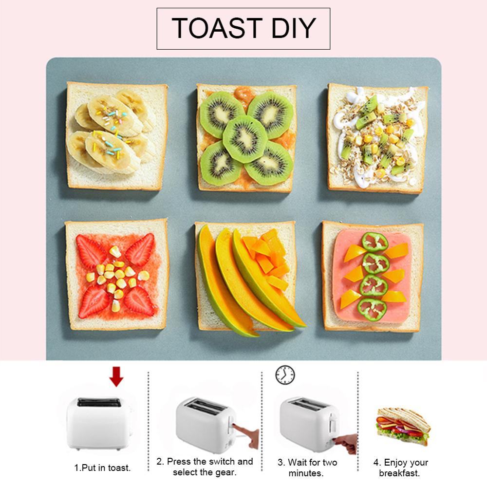 Automatische Toaster Sandwich maschine Haushalt Backen gezüchtet maschine 6 Getriebe Multifunktionale Frühstück maschine Spieß fahrer