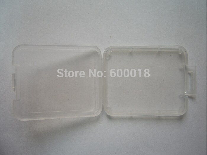 CF memory card cases box enclosure , slim card holder plastic case Protector for CF 2GB 4GB 8GB 16GB 32GB 128GB 400pcs/lot