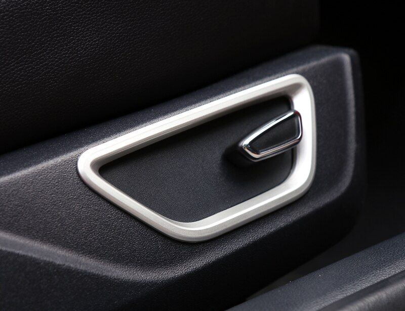 Voor Ford Mustang ABS Plastic Interieur Autostoel Aanpassing Buitenste Frame Decoratie Trim 2 stks Auto Styling