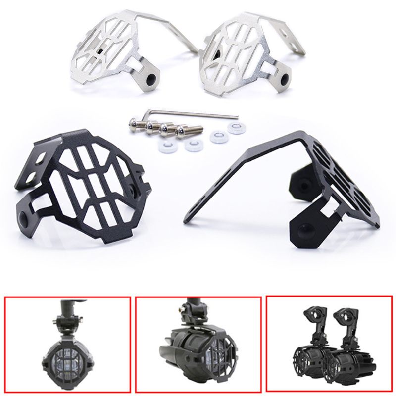 2Pcs Fog Light Protector Guard Covers OEM Foglight Lamp Cover For R 1200GSA GS