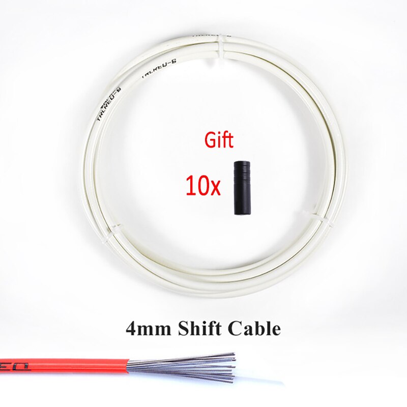 3M Universal Bicycle Brake Cable Housing Shift Cable Wire Pipe for 4mm/5mm MTB Road Bike Derailleur Brake Line Front Rear Tube: Orange