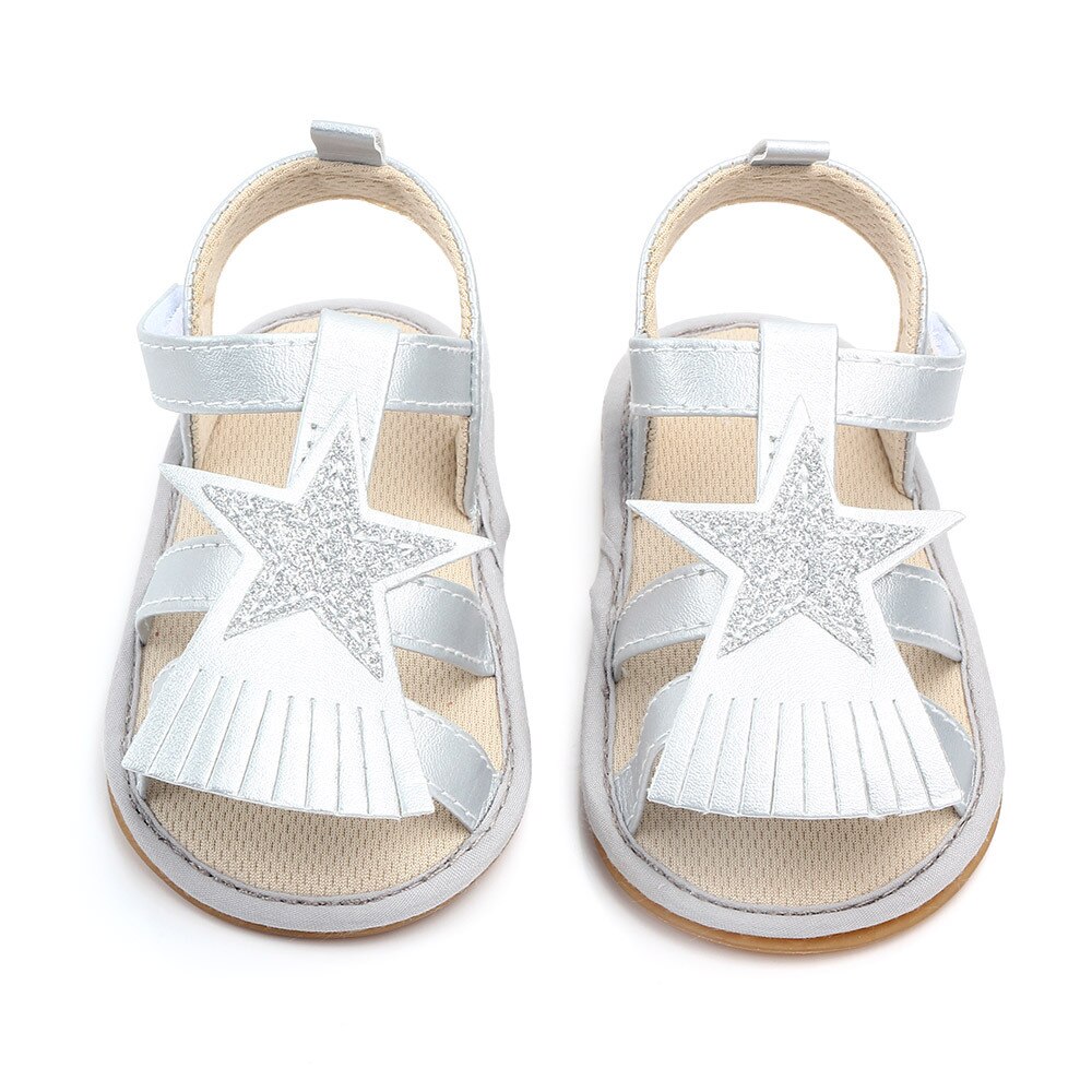 Sandalias con flecos de verano para bebé, zapatos para bebé de 0 a 1 año, zapatillas de caminar para bebés, zapatos de Interior para bebé, zapatos de verano