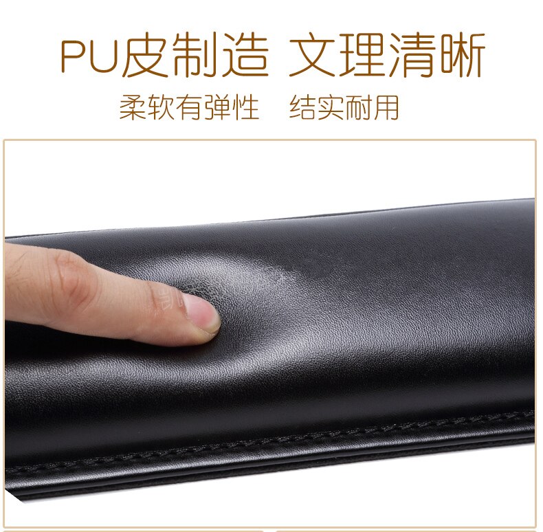 long PU hand rest wrist support arm cushion mechanical keyboard cushion leather mouse pad wrist pad memory foam wrist pillow