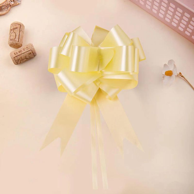 30 Stuks Wit Lint Strik Bruiloft Auto Cadeau Wrap Ambachtelijke Verjaardagsfeest Benodigdheden Kerkbank Einde Stoelen Diy Decoratie Kerst Home Decor: Goud