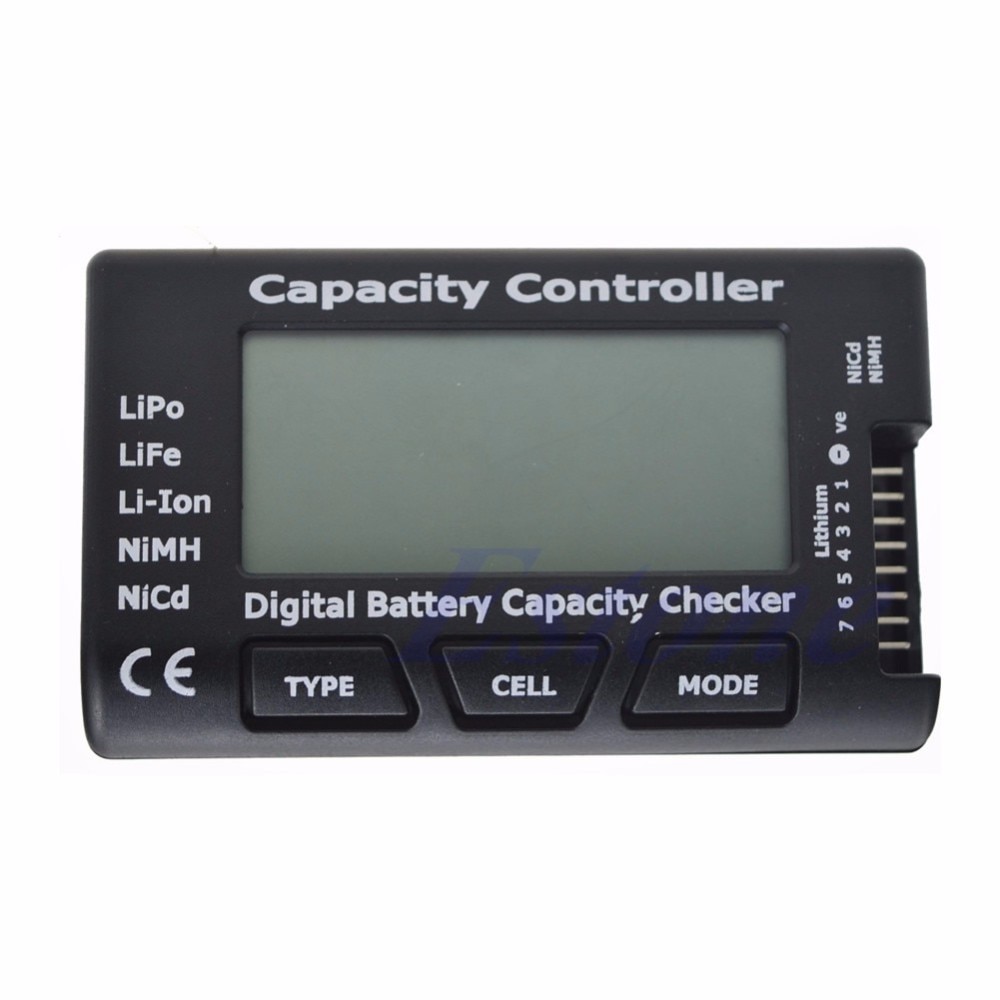 Digital batterikapacitetskontrol rc cellometer 7 til lipo life li-ion nimh nicd