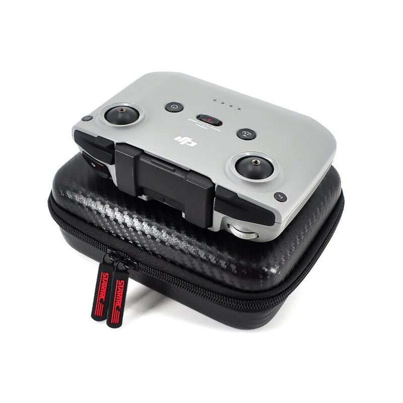 Mavic Air 2 Afstandsbediening Tas Draagbare Storage Case Box Pu Carbon Patroon Draagtas Tas Voor Dji Mavic Air 2 Meubi