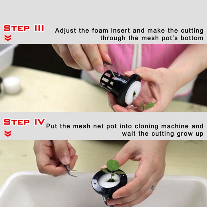100Pcs/Set Hydroponic Gardening Plant Tools Planted Sponge Vegetable Cultivation System 32X30mm-ABUX
