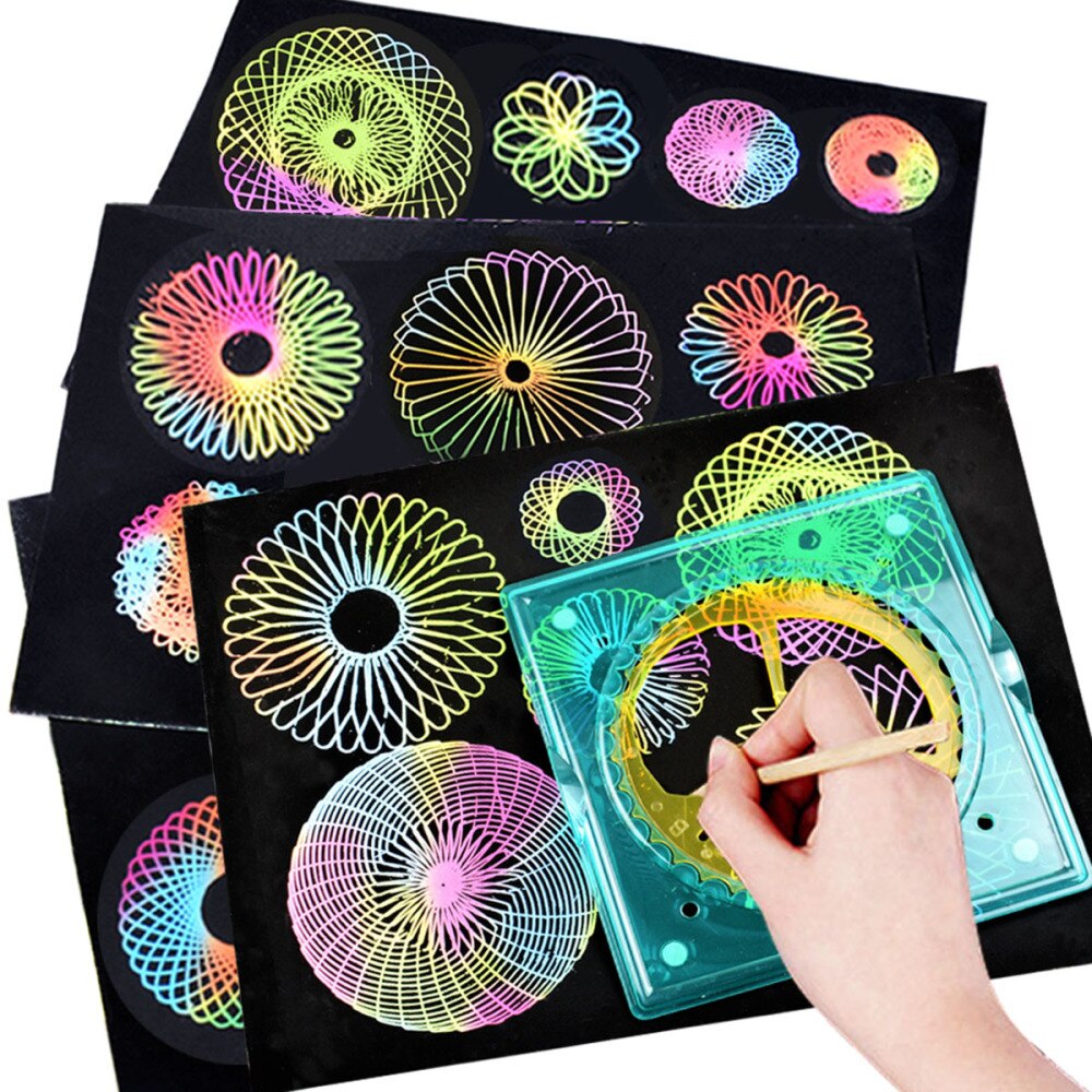 11pcs Funny Multifunction Drawing Drawing Kit Set Painting Kit for Child Girl Kid
