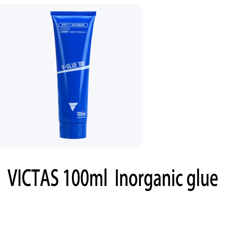 Original Victas inorganic glue water solubility bond adhesive for assemble table tennis rubber and blade to racket ping pong gam: 100ml