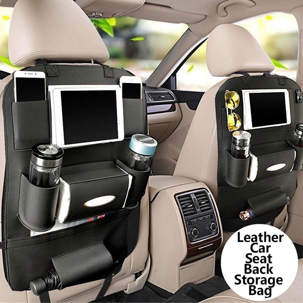 2Pack Car Seat Back Organizer PU Leather Car Seat Protector Travel Accessories Car Organizer Seat Protector Kick Mats Back Seat Protector And Cup Holder Travel Accessories 2026 - GBP £25 3 thumbnail image