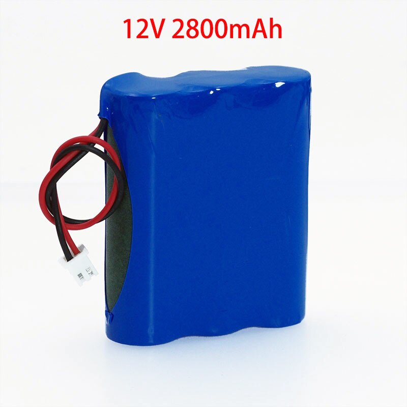 Liitokala 12V 18650 2600mAh lithium-ion Battery pack Monitor CCTV Camera battery 12.6 V 1.8A 2A 2.2A 2.5A 2.6A 2.8A 3A batteries: 12V 2800mAh Battery