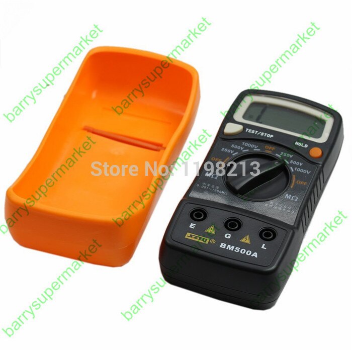 BM500A Digital Insulation Resistance 0~2000M Tester 1000V 1999M Digital Insulation Resistance Tester Meter Megohmmeter Megger