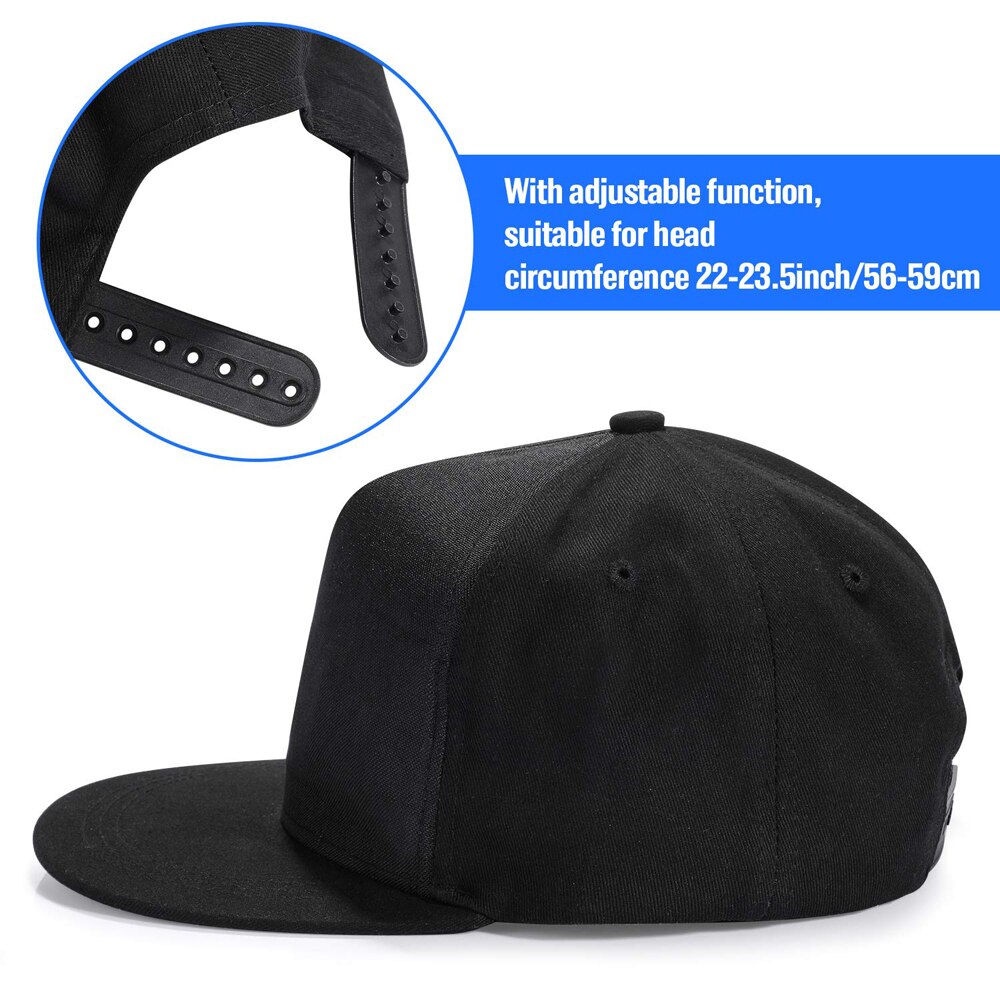 Gorro inteligente con pantalla LED y Bluetooth, gorra ajustable para , Club, Halloween, cumpleaños, festivales, fiestas, deporte