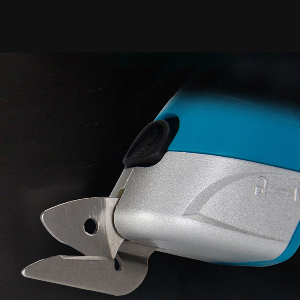 Lithium Battery Electric Power Scissors 4 Volt Fabric Electric Cutter USB Charging Scissors For Leather Wallpaper Carpet