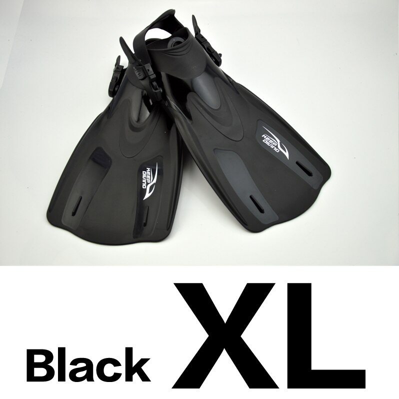 KEEP DIVING Adult Snorkeling Diving Swimming Fins Trek Diver Swimming Foot Flipper Diving Fins Snorkeling Flippers: Black XL