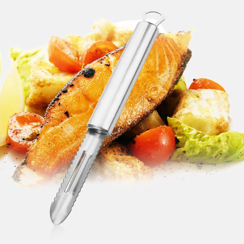 Scraping Scale Kill Fish With Knife Machine Kitchen Accessories Multi Purpose Gadgets Home Cooking Tools Scrape Fish Gadget